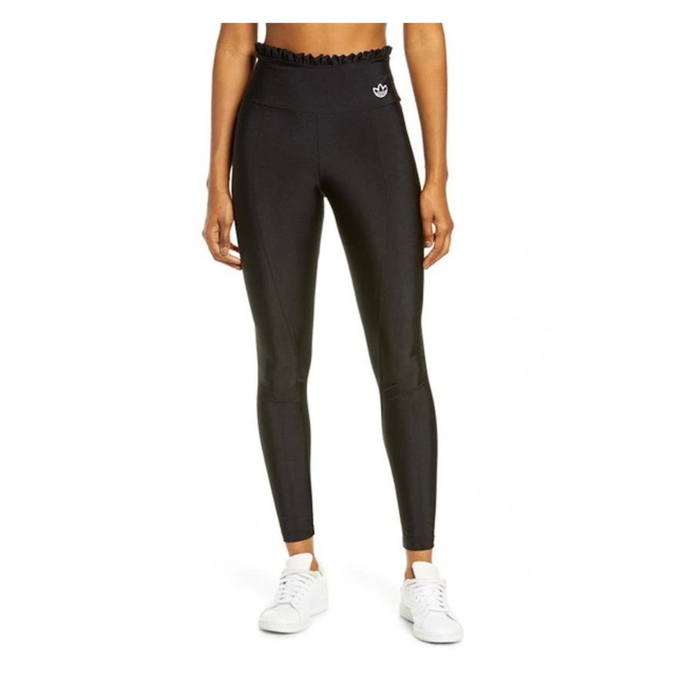 Adidas Originals Black High-Waisted Leggings